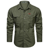 Camisa de algodón premium Florence – Negro