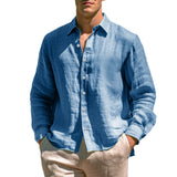 Camisa casual de algodón premium para Hombre
