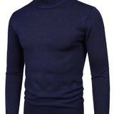 Suéter Elegante con Cuello Alto