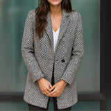 Edith | Kappa i strukturerad tweed