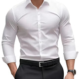 Camisa elegante de algodón premium para Hombre