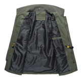 Chaqueta Cargo Elegante de Algodón