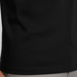Camiseta Slim-Fit para Hombre en Color Negro