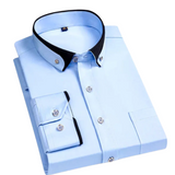 Adriano – Camisa clásica de algodón premium para Hombre