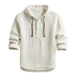 Adam – Camisa de lino con capucha