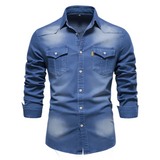 Camisa Atemporal de Jean para Hombre
