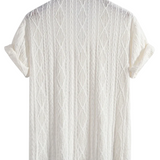 Camisa de algodón premium Biarritz de manga corta