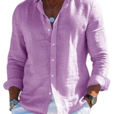 Camisa Atemporal de algodón premium para Hombre – Gris