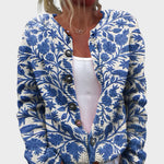 Benedita – Blommig cardigan för hösten
