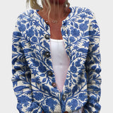 Benedita – Blommig cardigan för hösten
