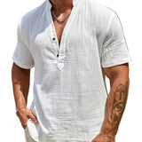 Camisa transpirable de algodón premium para Hombre