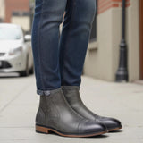 Botines Chelsea de Cuero