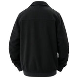 Chaqueta de Terciopelo Corduroy para Hombre - Negra