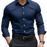 Camisa elegante de algodón premium para Hombre