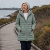 Vera | Fleecefodrad vadderad vinterjacka