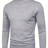 Suéter Elegante con Cuello Alto