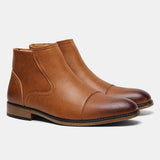 Botines Chelsea de Cuero