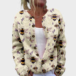 Alice – Blommig cardigan för hösten