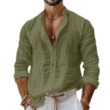 Camisa Atemporal de algodón para Hombre – Blanco