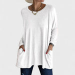 Mira – Ledig oversize topp – bild 6