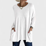 Mira – Ledig oversize topp – bild 6