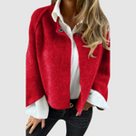 Jasmína – Kort kappa med vid krage – bild 8