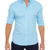 Camisa de algodón premium con cremallera para Hombre