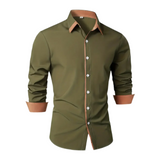 Camisa casual de algodón premium para Hombre Edición Suavidad