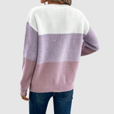 Klára – Stickad tröja i ombré – bild 5