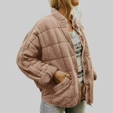 Josiane™ | Elegant oversized quiltad jacka