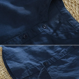 Camisa de algodón premium Aspen de manga corta