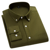 Camisa clásica de algodón para Hombre