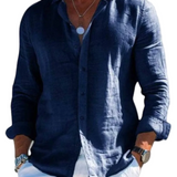 Camisa Atemporal de algodón premium para Hombre – Gris