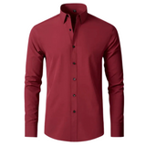Camisa de oficina de algodón premium para Hombre