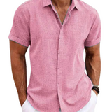 Camisa casual de algodón premium para Hombre – Negro