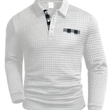 Suéter Polo con Trenza de Pescado