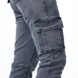 Pantalón Marino Cargo Stretch