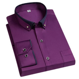 Adriano – Camisa clásica de algodón premium para Hombre