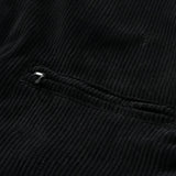 Chaqueta de Terciopelo Corduroy para Hombre - Negra