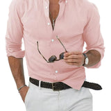 Camisa antiarrugas de algodón premium para Hombre