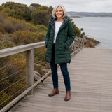 Vera | Fleecefodrad vadderad vinterjacka