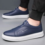 Zapatos de Cuero Slip-On