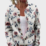 Laura – Blommig cardigan för hösten