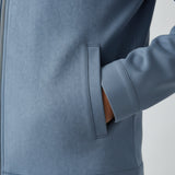 Chaqueta de Ante Azul Claro para Hombres – Elegante y Universal para el Día a Día