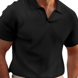 René - Camiseta de rayas con escote en V