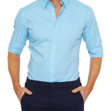 Camisa de algodón premium con cremallera para Hombre