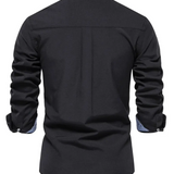 Camisa premium de algodón para Hombre