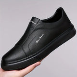 Zapatos de Cuero Slip-On