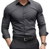 Camisa elegante de algodón premium para Hombre