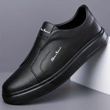 Zapatos de Cuero Slip-On